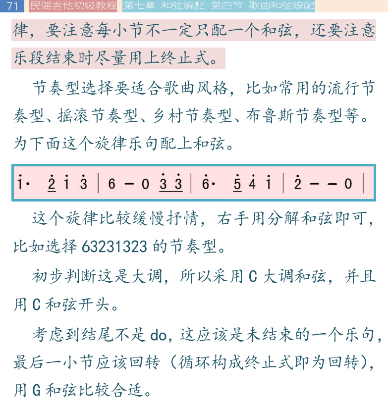 民谣吉他初级教程 第71页  摇篮曲  乡间的小路  [左上]