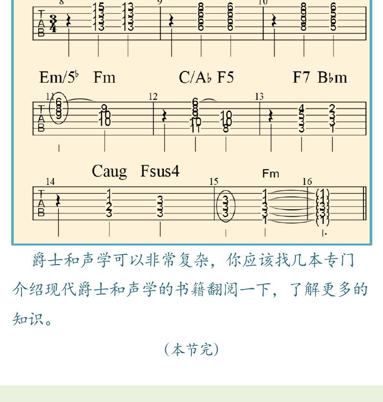 民谣吉他高级教程 第55页  Django  第六章_传统指弹  第一节_乡村和蓝调  指弹分类  [左下]