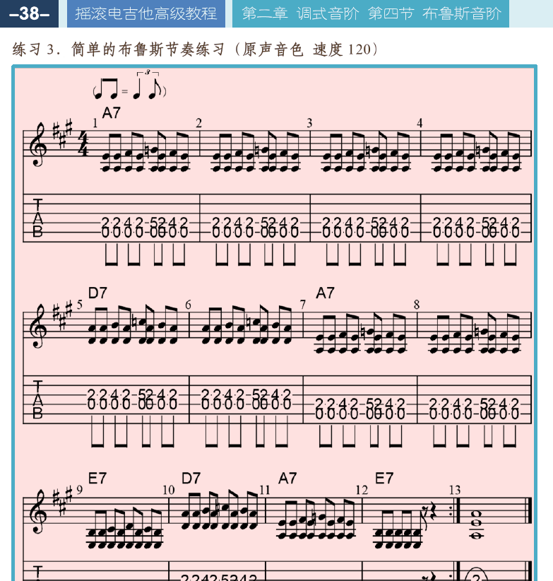 摇滚电吉他高级教程 第38页  [左上]