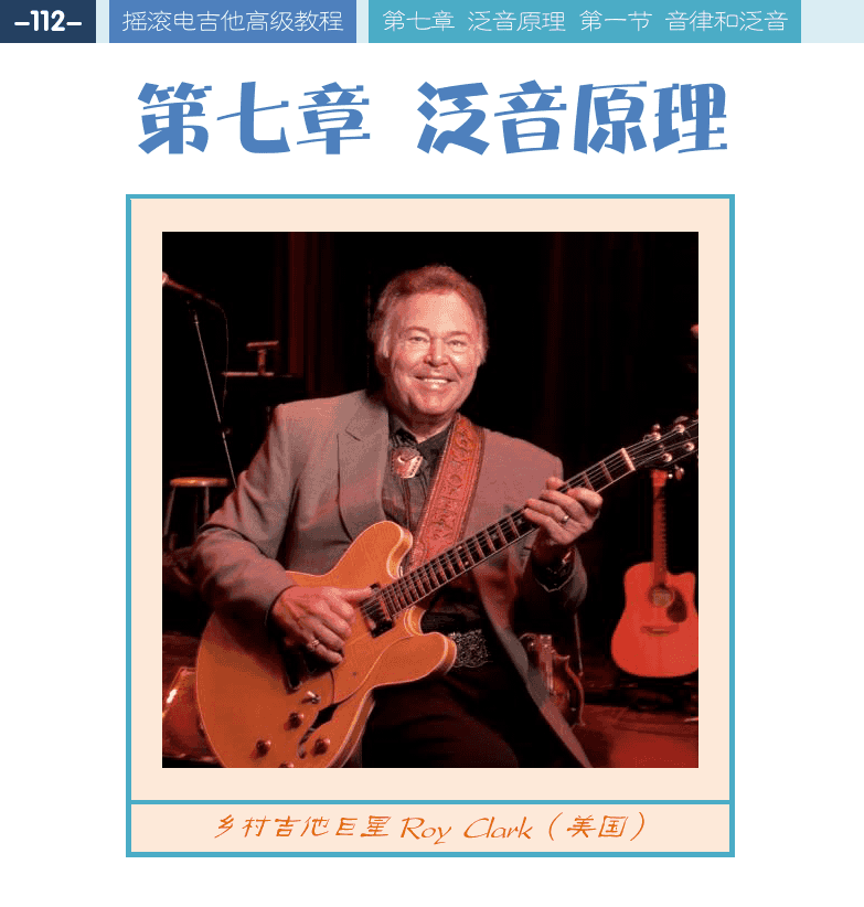 摇滚电吉他高级教程 第112页  第七章_泛音原理  第一节_音律和泛音  音律制定  五度相生律  自然纯律  [左上]