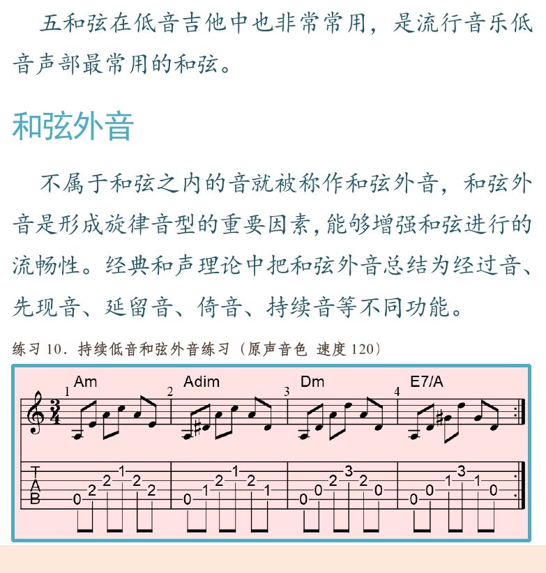 摇滚电吉他高级教程 第129页  和弦外音  Sweet_Dreams  [左下]